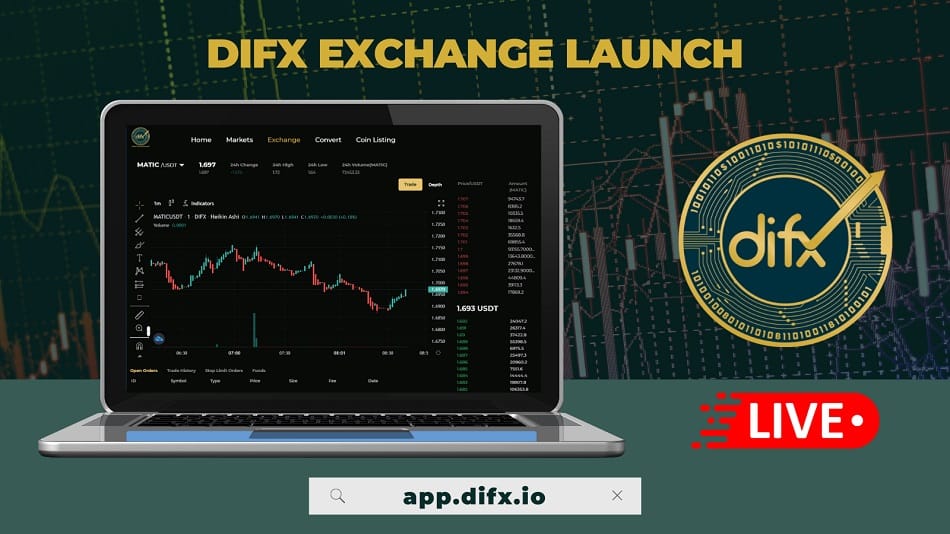 Difx-io-launches-spot-trading-exchange