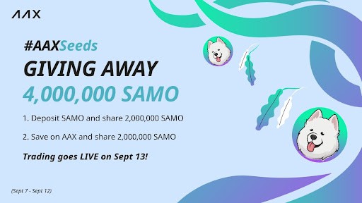 Aax-launches-aaxseeds-listing-project-with-4,000,000-samo-to-be-airdropped-to-participants!
