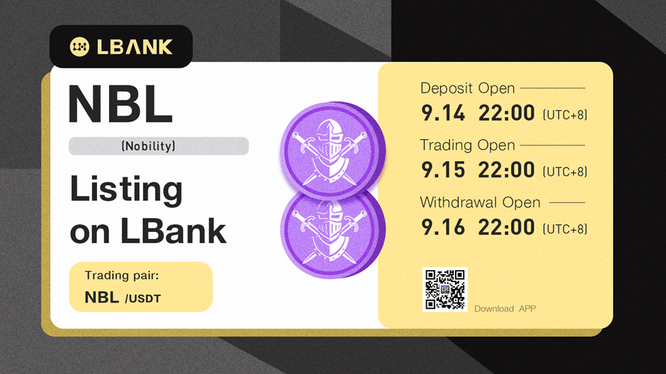 Lbank-exchange-will-list-nbl-(nobility)-on-september-15,-2021