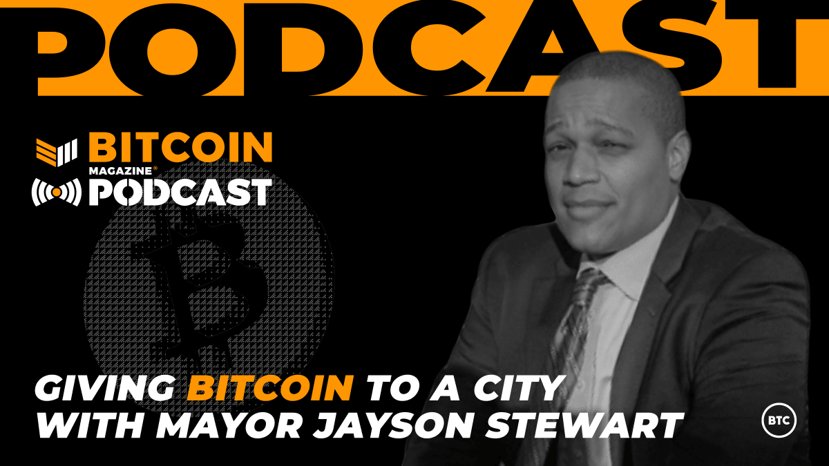 Giving-bitcoin-to-a-city-with-mayor-jayson-stewart