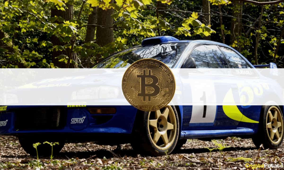Colin-mcrae’s-subaru-got-sold-for-$360,000-worth-of-bitcoin