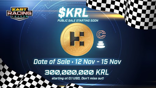 Kart-racing-league-announces-public-sale-of-governance-token