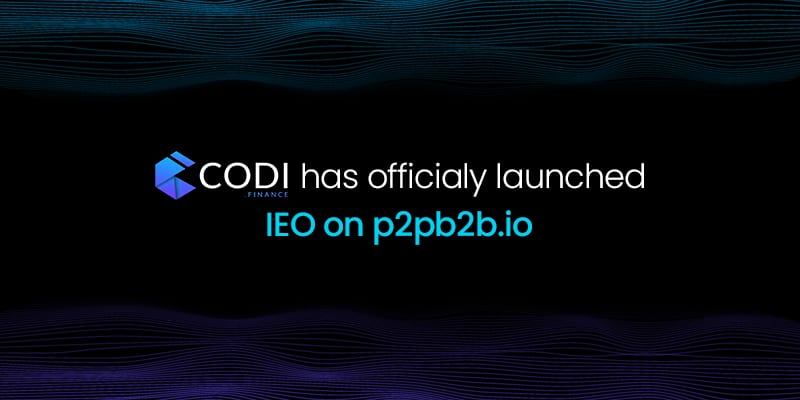 Codi-finance’s-initial-exchange-offering-(ieo)-is-live