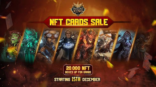 Duelist-king-to-launch-second-nft-cards-sale-for-its-win2earn-game