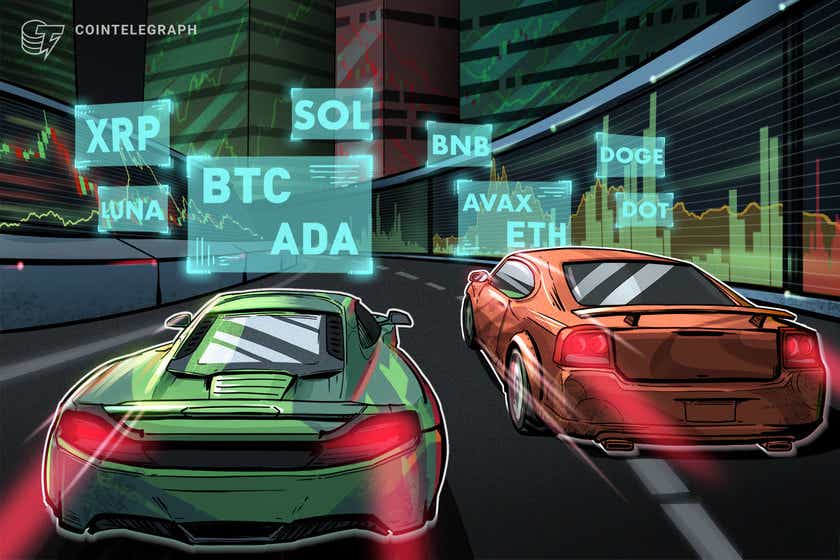 Price-analysis-2/2:-btc,-eth,-bnb,-ada,-sol,-xrp,-luna,-doge,-dot,-avax