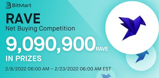 Ravendex-announces-trading-competition-on-bitmart-exchange-with-$50,000-of-rave-tokens