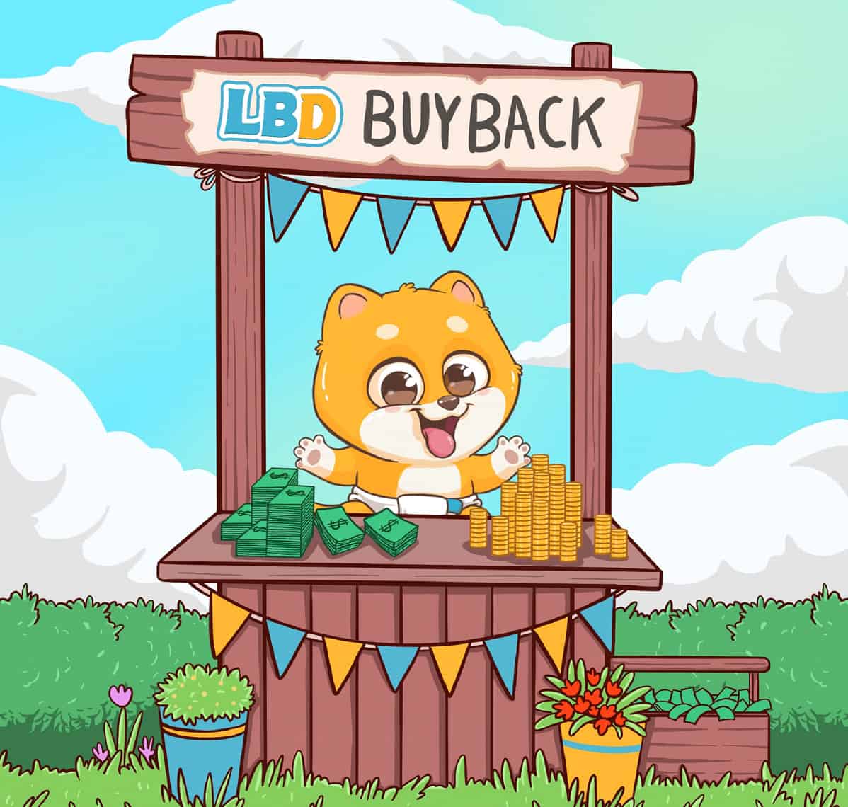 Little-baby-doge-shows-the-way-forward-in-defi-with-the-launch-of-a-token-buyback-event