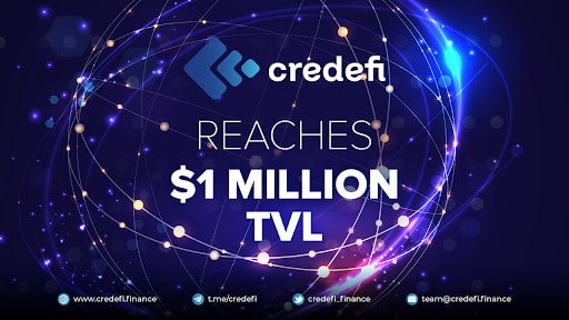 Credefi-platform-reaches-$1-million-total-value-locked-(tvl)-milestone