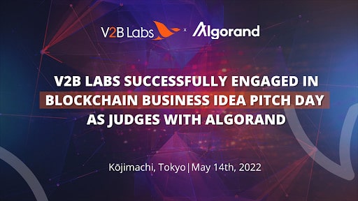 V2b-labs-judges-the-eventful-blockchain-business-idea-pitch-day-alongside-algorand