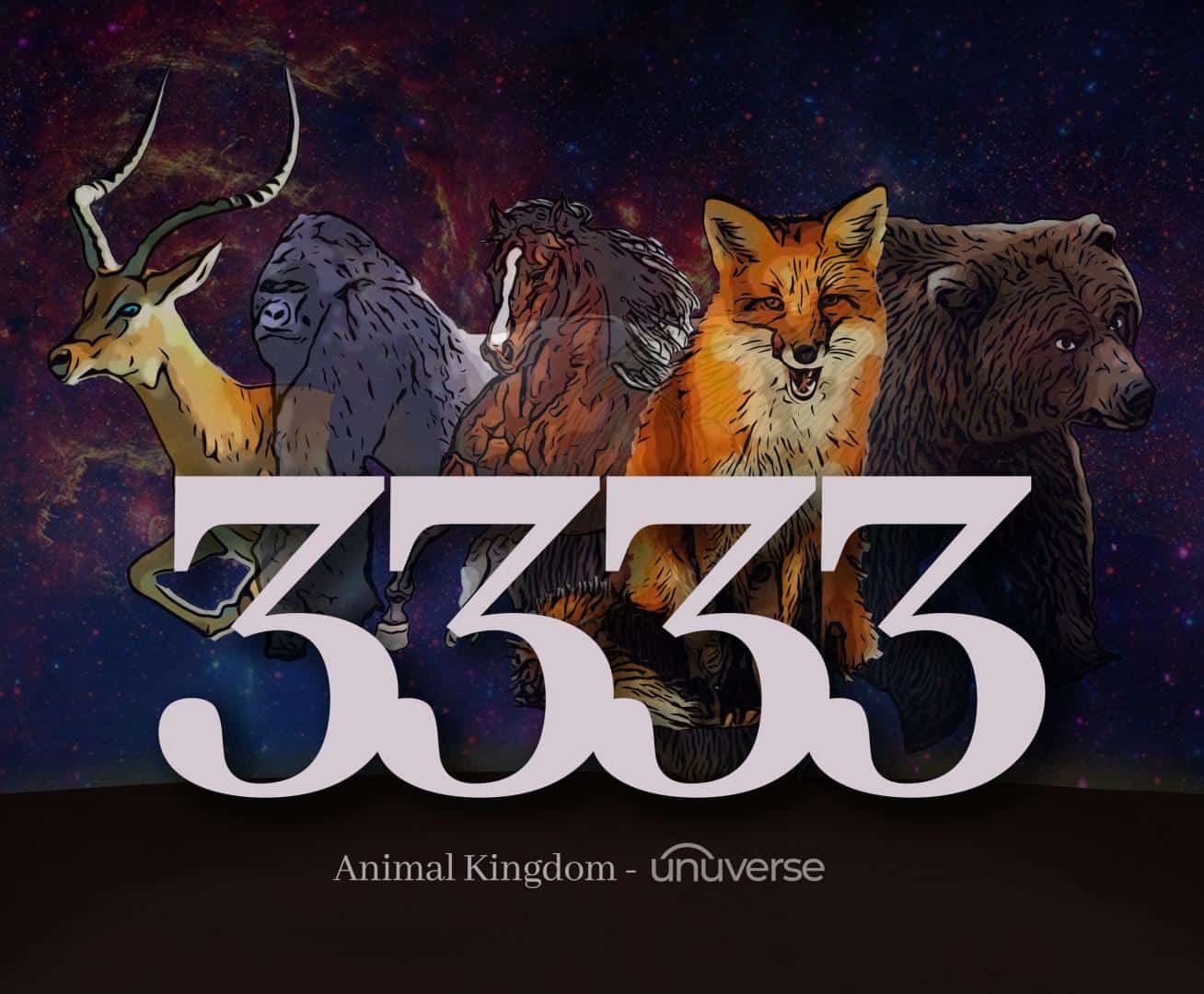 Unuverse-launching-333-animal-kingdom-nft-collection