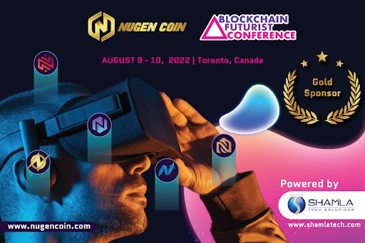 Nugen-coin-–-the-official-gold-sponsor-of-blockchain-futurist-conference-2022,-canada