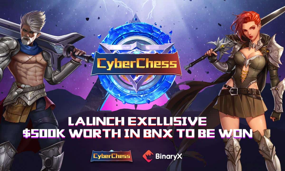 Gamefi-platform-binaryx-launches-strategy-game-cyberchess-with-$500k-prize-pool