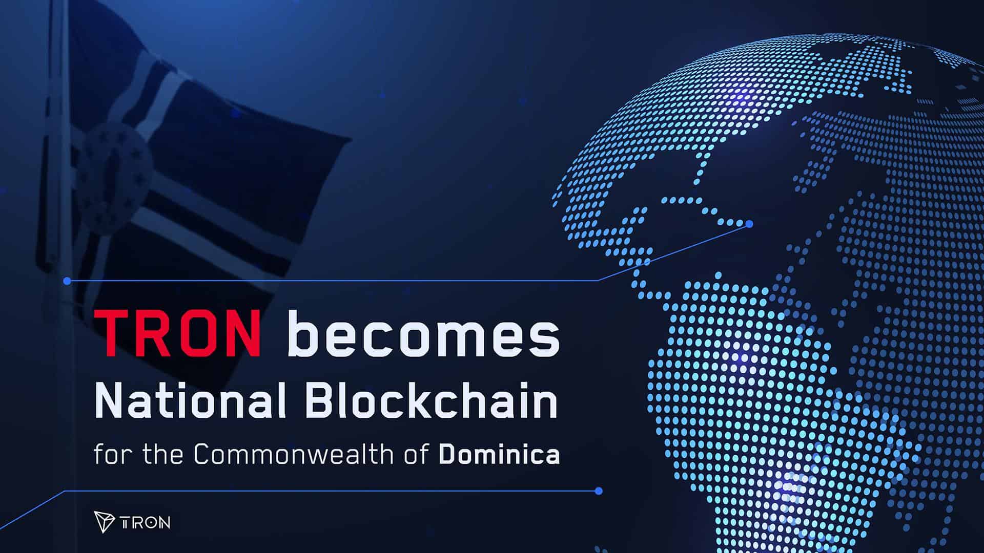 Dominica-selects-tron-as-its-national-blockchain-to-issue-the-country’s-official-coin