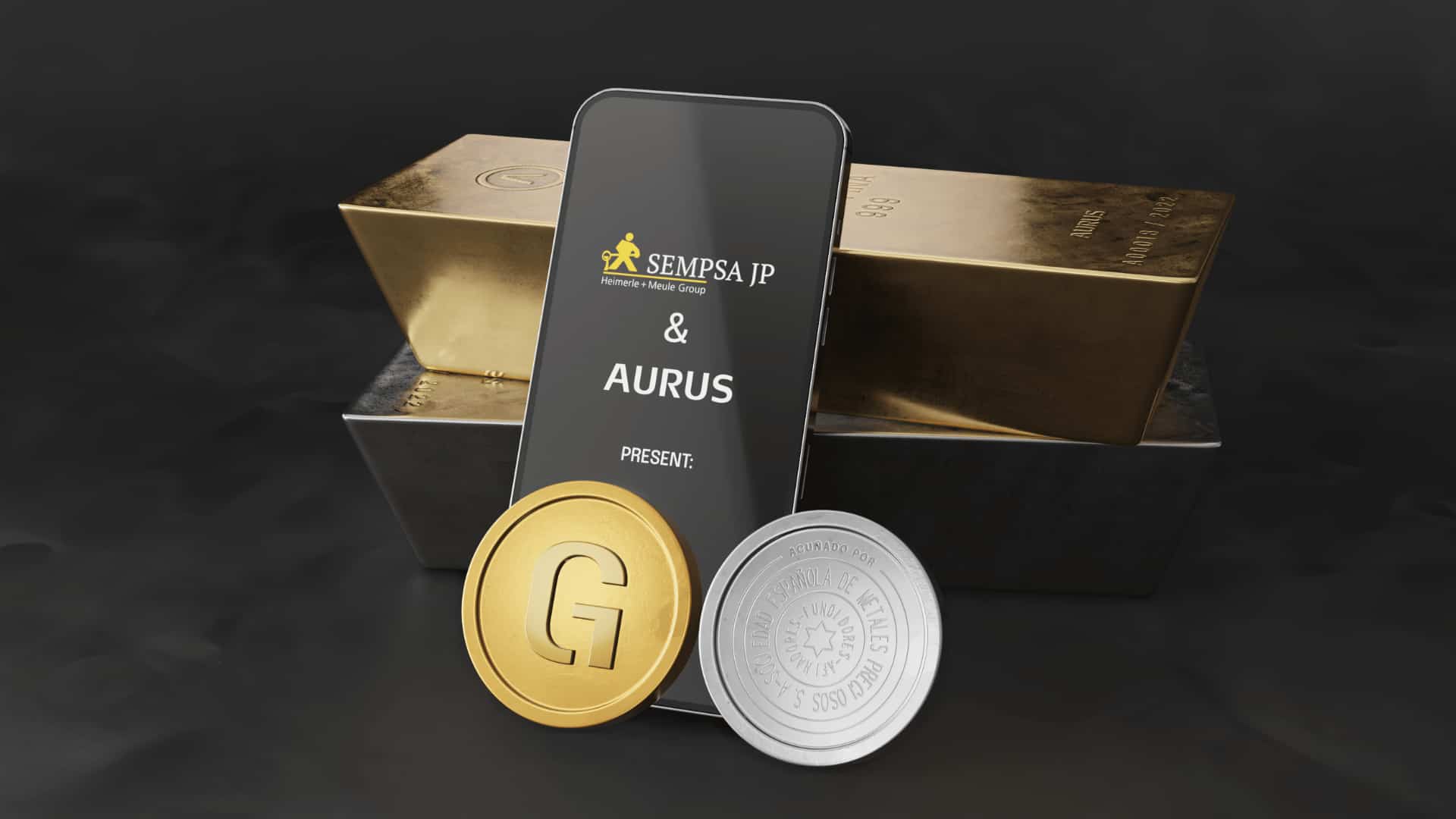 Sempsa-jp,-lbma-good-delivery-refinery-launches-tokenized-gold-and-silver-on-the-blockchain-with-aurus