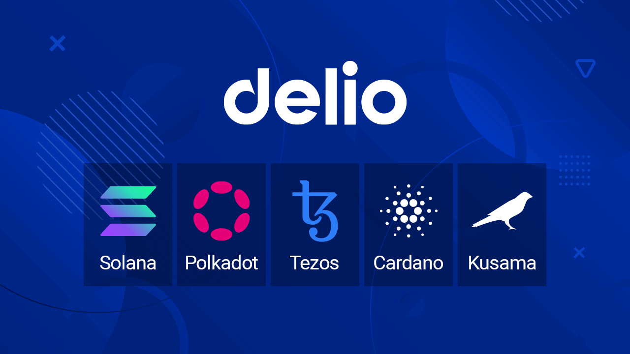 Crypto-bank-delio-to-support-5-new-digital-assets,-including-polkadot,-solana,-and-tezos