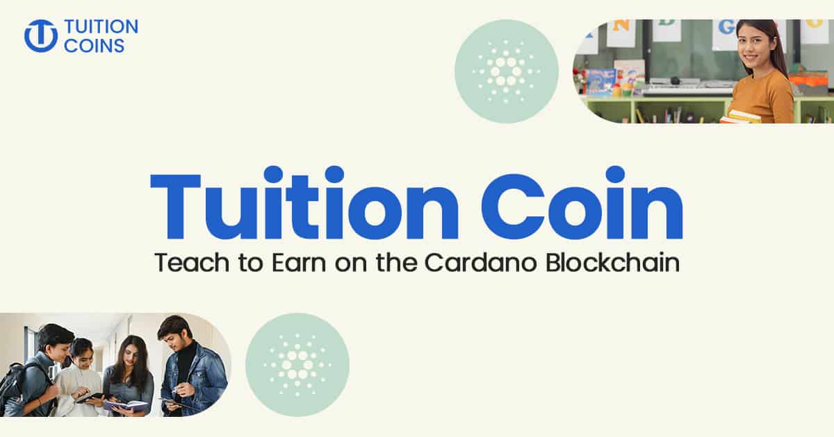 Tuition-coin-incentives-global-educational-content-with-cardano-technology