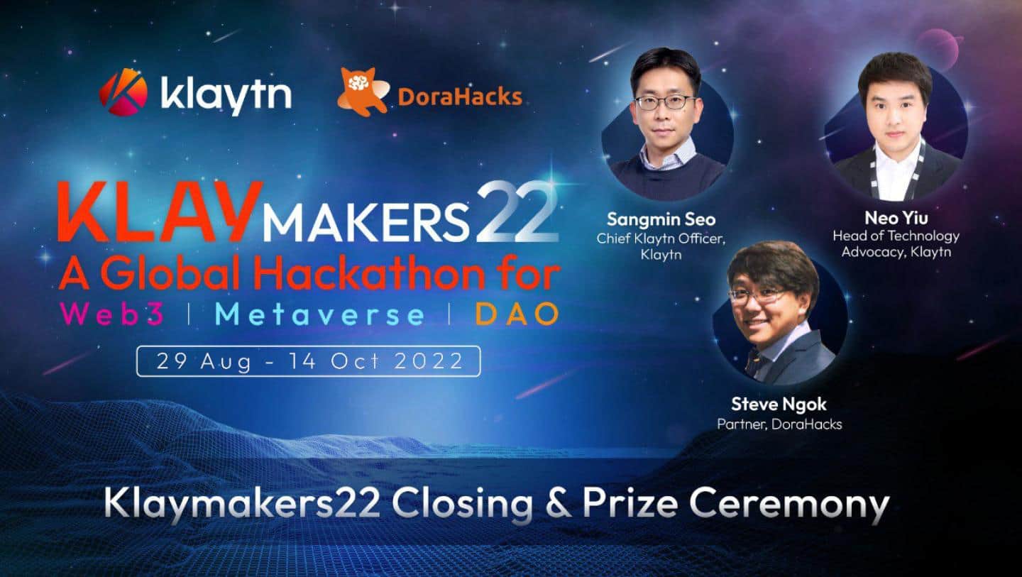 Klaytn-foundation-awards-$1m-in-prizes-and-grant-opportunities-to-web3-hackathon-winners