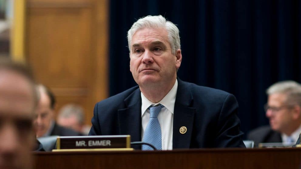 Republican-congressman-tom-emmer-introduces-bill-to-ban-fed’s-cbdc