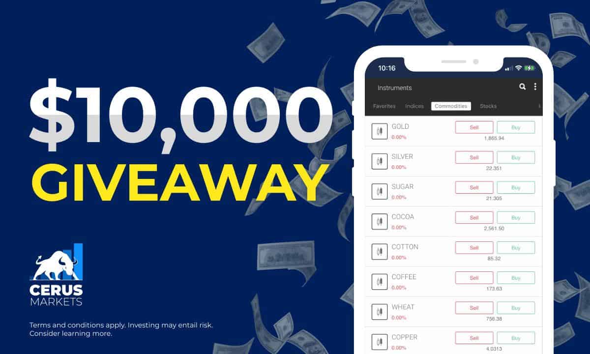 Cerus-markets-launches-its-mobile-trading-app-$10,000-giveaway