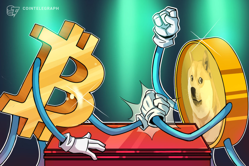 Dogecoin-hits-4-month-lows-vs.-bitcoin-—-50%-doge-price-rebound-now-in-play