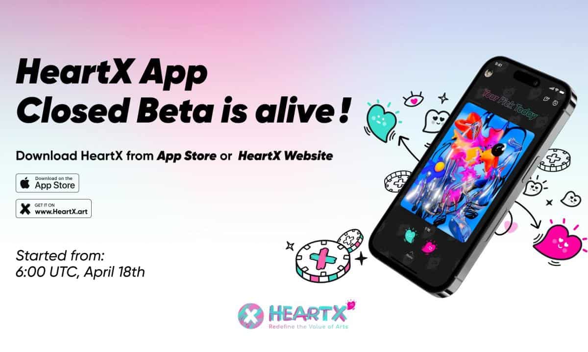 Artwork-marketplace-and-community-platform-heartx-announces-app-product-close-beta
