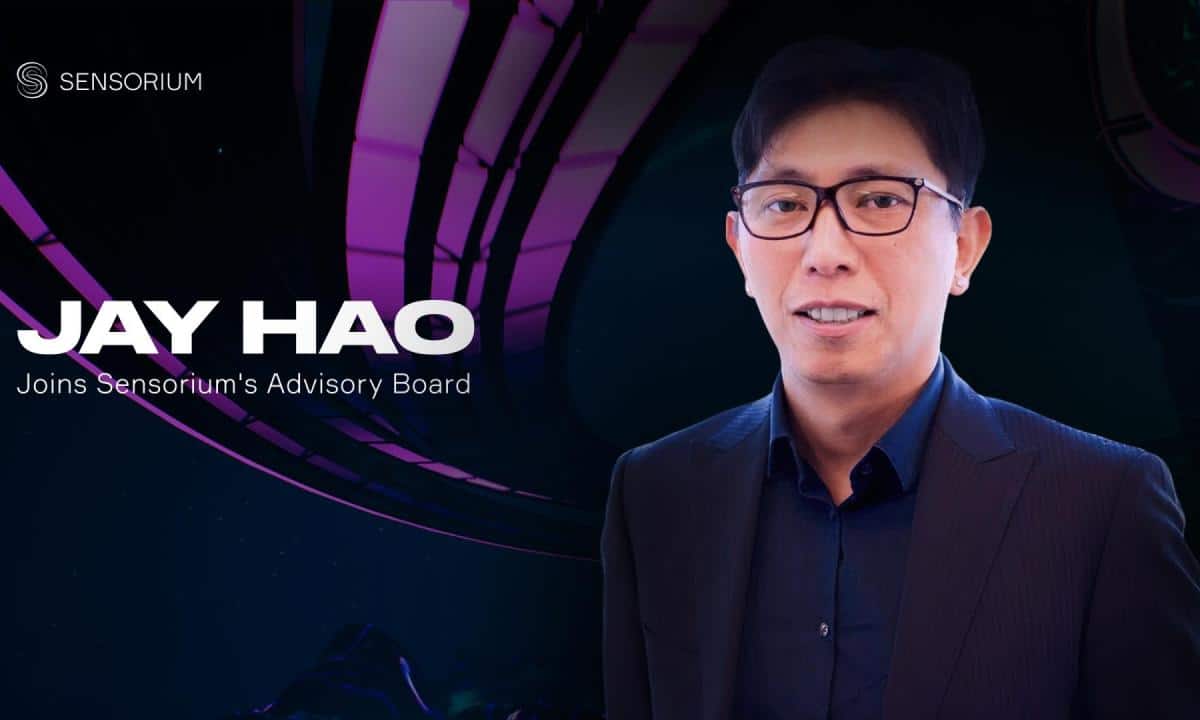 Former-okx-ceo-jay-hao-joins-sensorium-expert-advisory-board