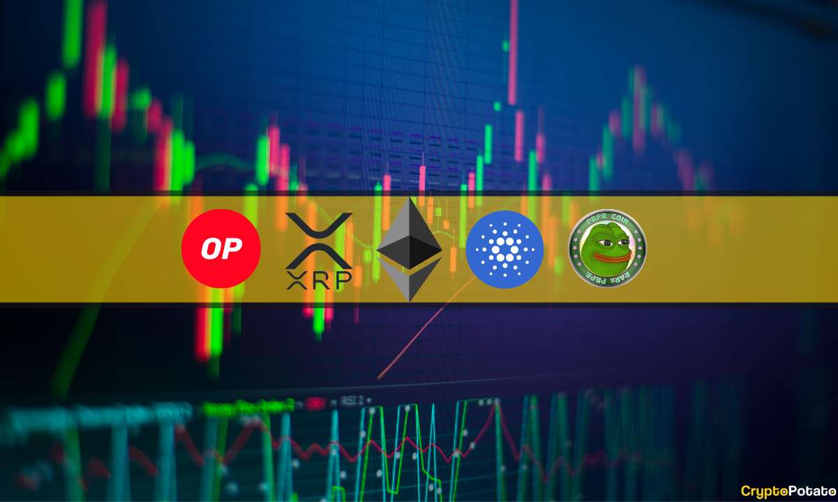 Crypto-price-analysis-may-19:-eth,-xrp,-ada,-op,-and-pepe