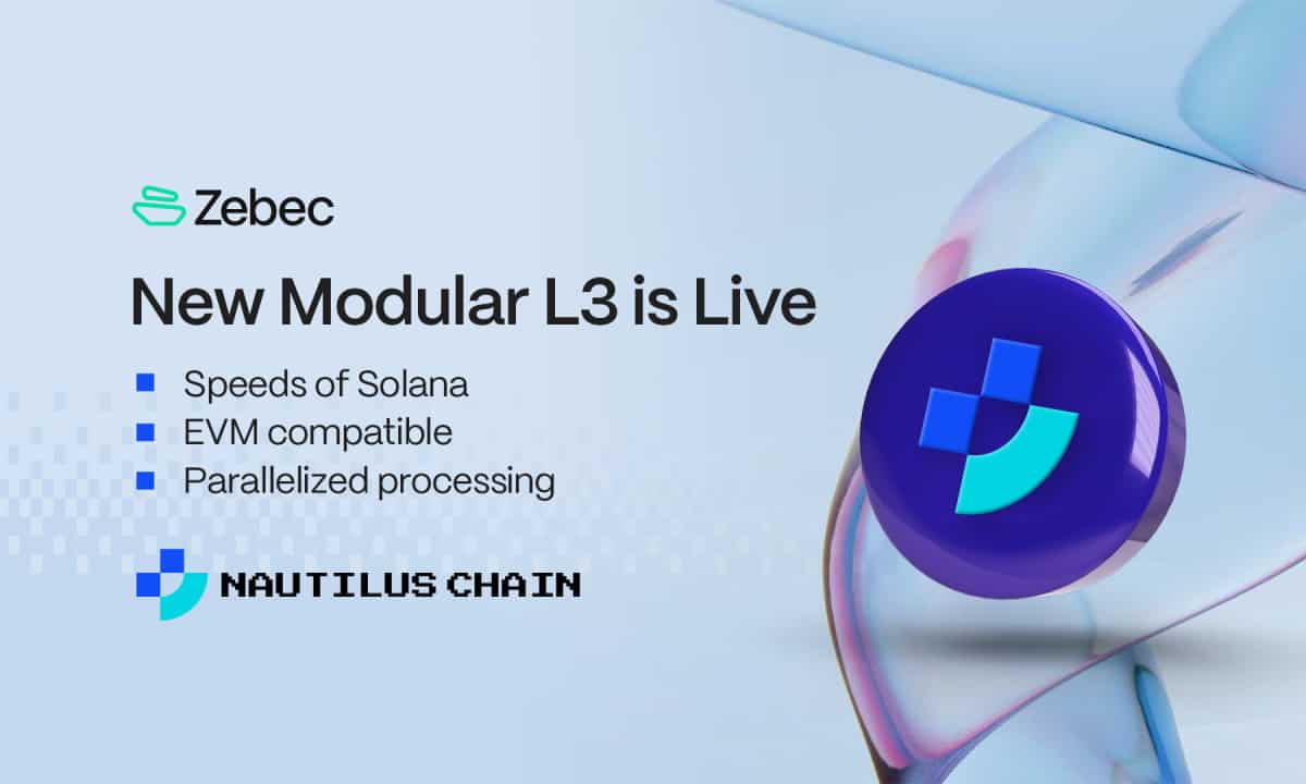Zebec’s-modular-l3-nautilus-chain-debuts-on-mainnet,-focused-on-defi-future-and-continuous-payments