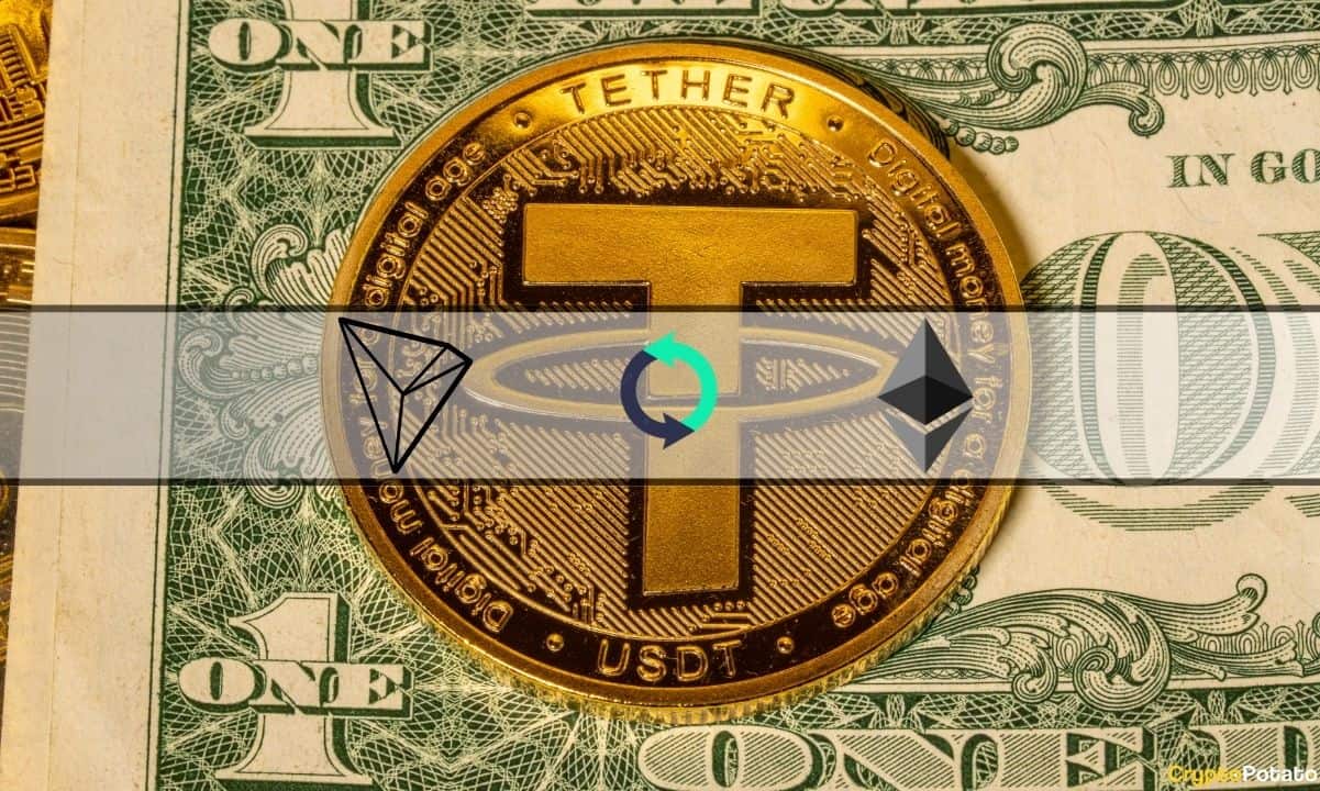 Tether-converts-750m-usdt-from-tron-to-ethereum