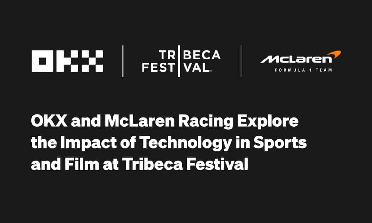 Okx-and-mclaren-racing-host-panel-on-technology-in-sports-and-film-at-tribeca-festival