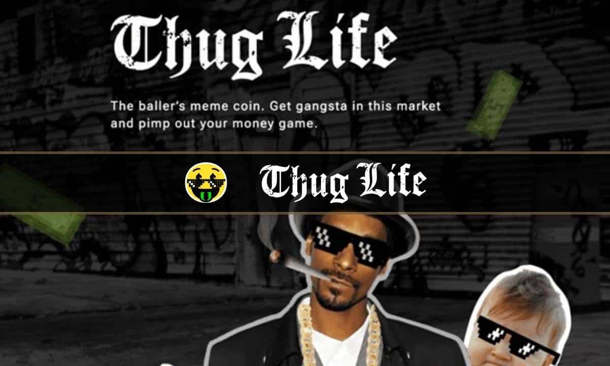 New-meme-token-ico-‘thug-life’-launched,-$100,000-milestone-hit-in-hours