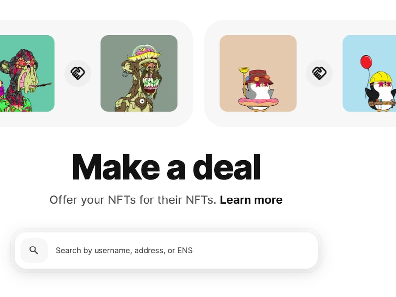 Opensea-makes-‘deals,’-launches-peer-to-peer-nft-swaps