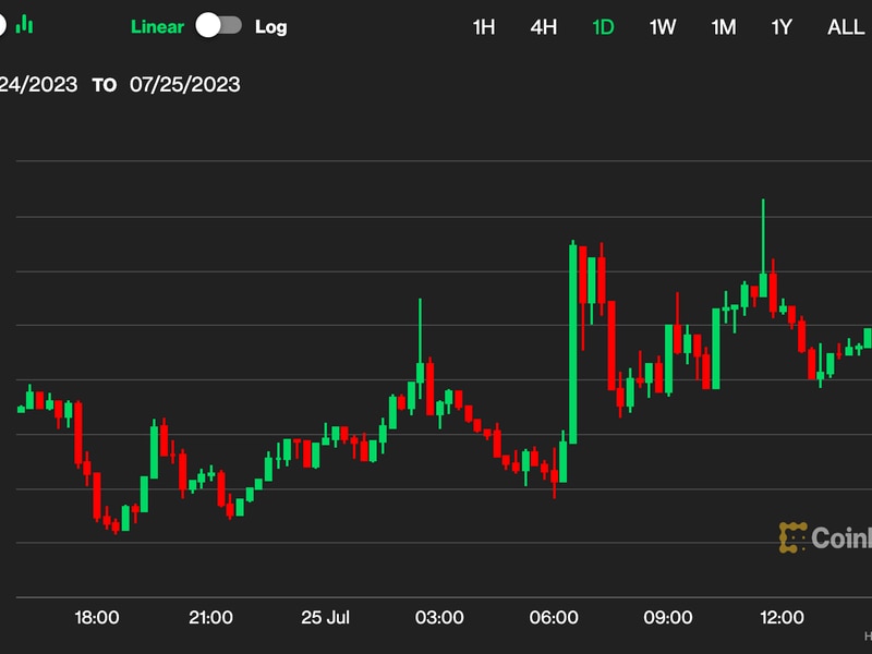 Bitcoin-slogs-near-$29.2k-while-doge-spikes-ahead-of-likely-fed-rate-hike