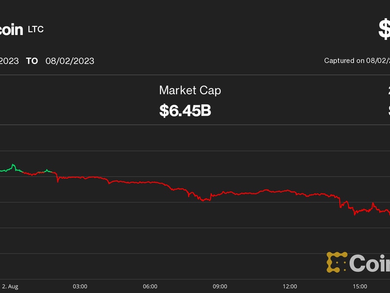 Litecoin-plunges-6%-to-fresh-monthly-lows-on-halving-day