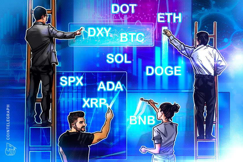 Price-analysis-8/21:-spx,-dxy,-btc,-eth,-bnb,-xrp,-ada,-doge,-sol,-dot