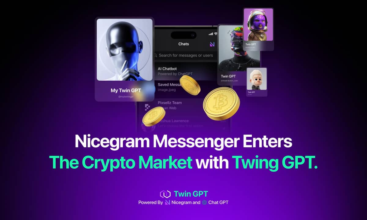 Nicegram-messenger-announces-its-crypto-way-with-twingpt-—-ai-based-project-on-bnbchain-and-chat2earn-features