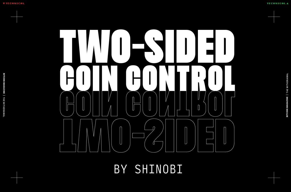Two-sided-coin-control