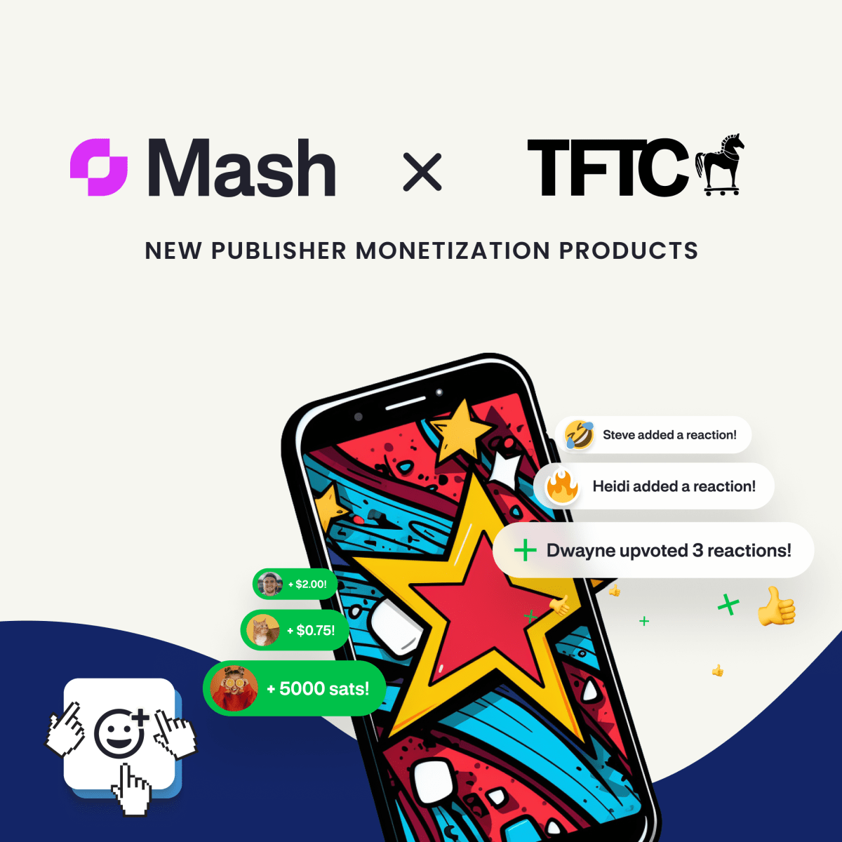 Mash,-tftc-launch-new-publishing-products-powered-by-bitcoin