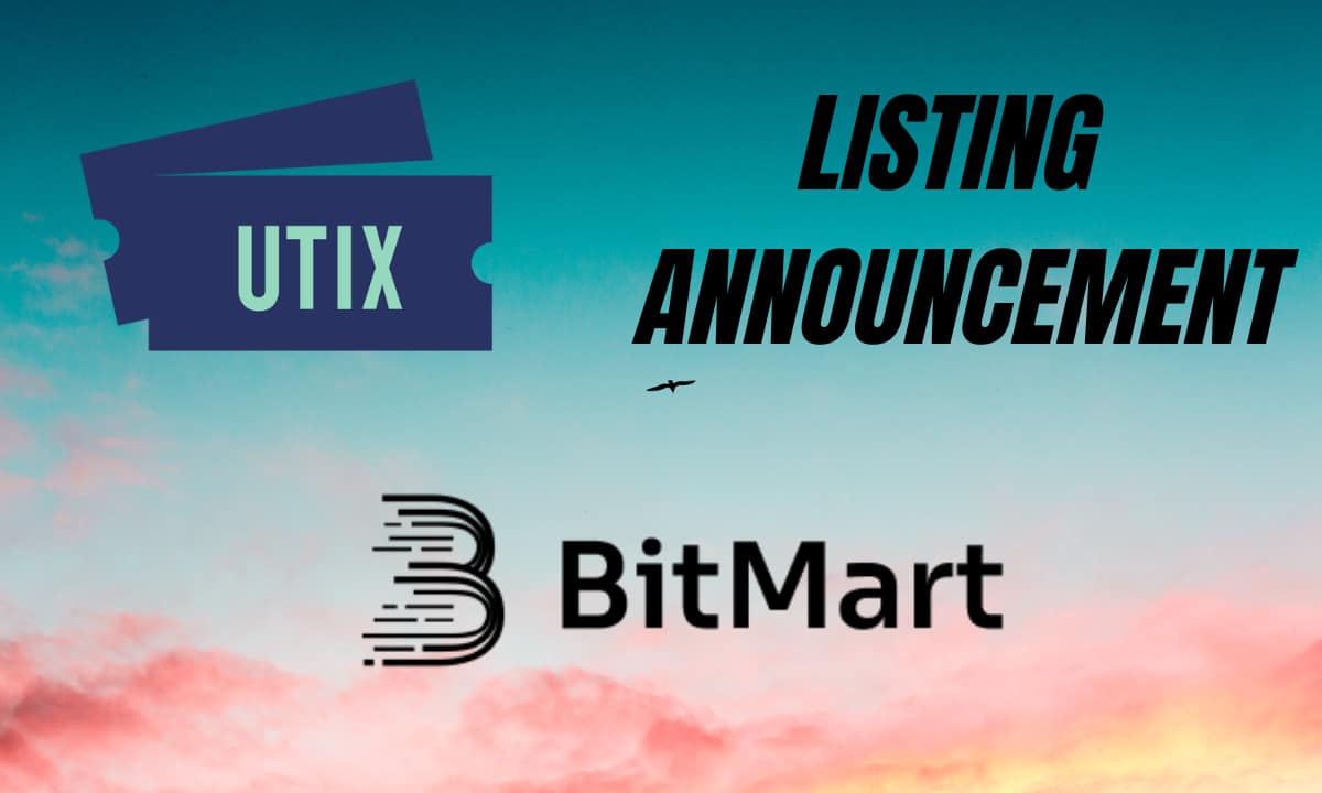 Blockchain-e-ticketing-platform-utix-announces-major-exchange-listing-on-bitmart