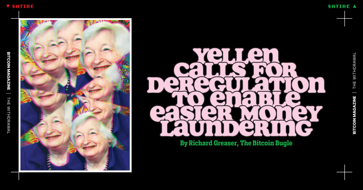 Yellen-calls-for-deregulation-to-enable-easier-money-laundering