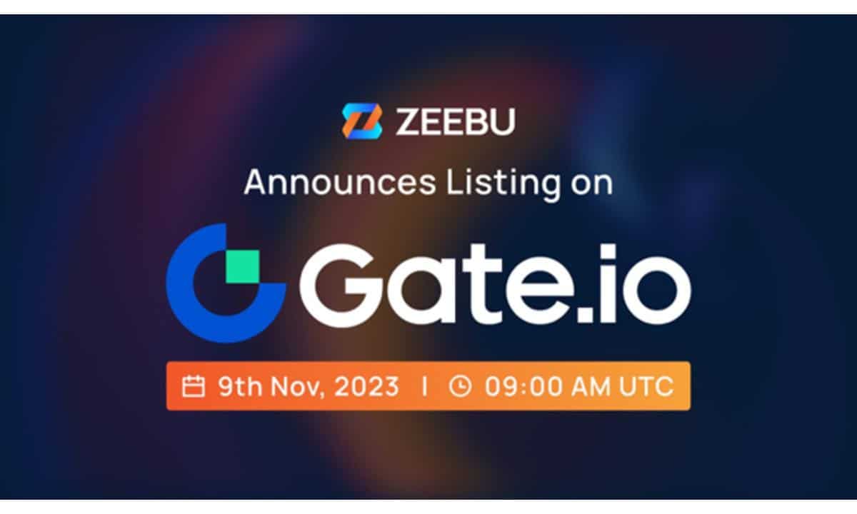Zeebu-announces-upcoming-zbu-listing-on-gate.io