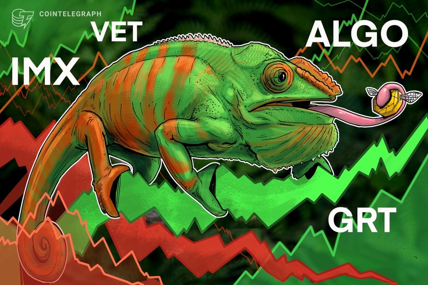 Vet,-imx,-grt-and-algo-show-bullish-setups-as-bitcoin-trades-above-$37k