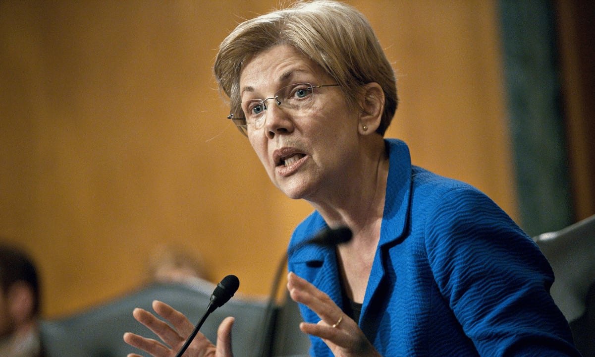 Elizabeth-warren’s-bank-endorsed-ban-crypto-bill-an-attack-on-tech-and-privacy 