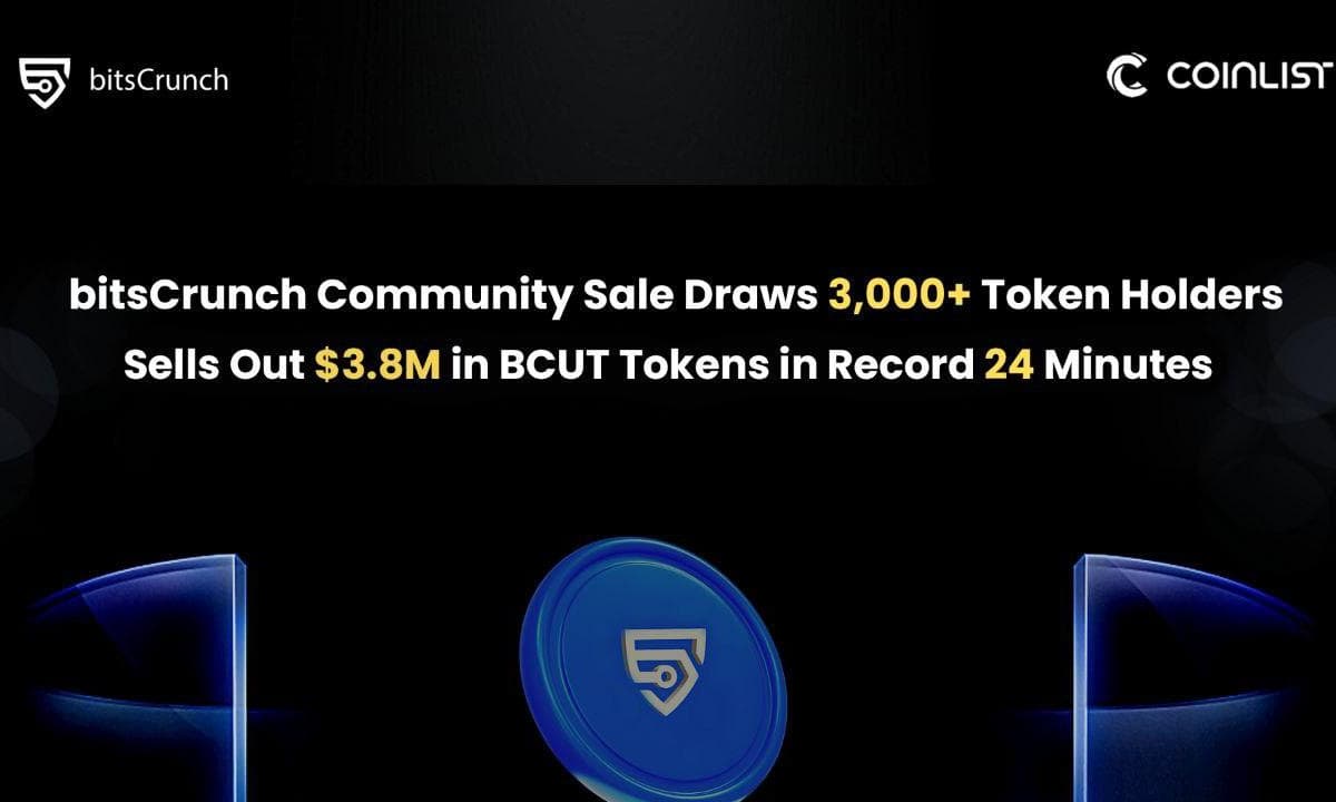 Bitscrunch-bcut-community-sale-sells-out-in-record-24-minutes,-raising-$3.85m