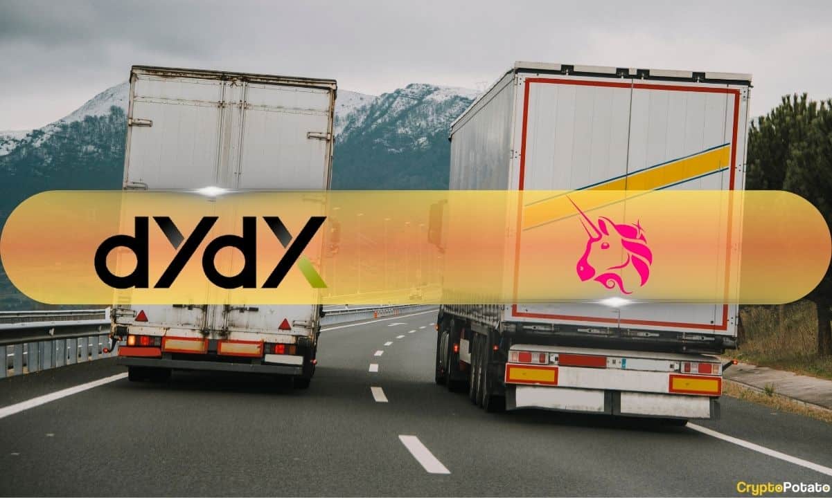 Dydx-overtakes-uniswap-in-daily-transaction-volumes
