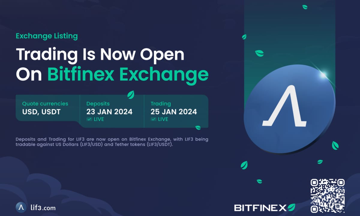 Lif3-accelerates-defi-adoption-and-innovation-with-bitfinex-listing