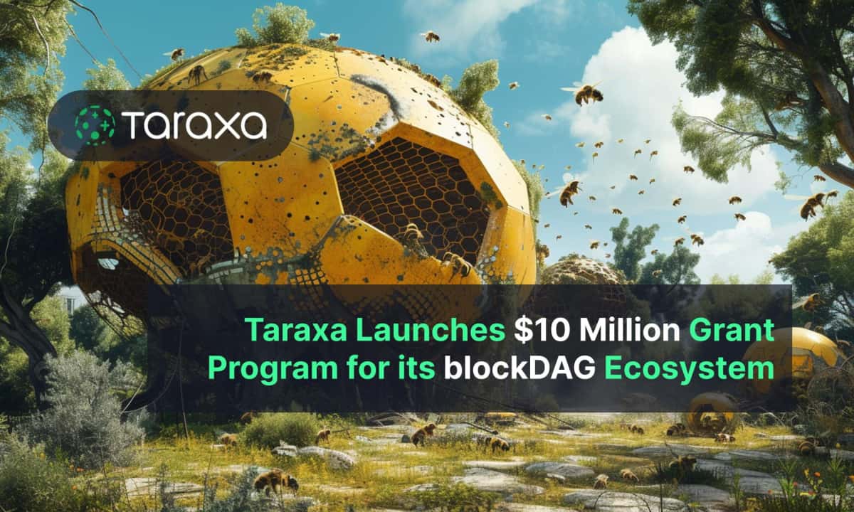 Taraxa-launches-$10-million-grant-program-for-its-blockdag-ecosystem