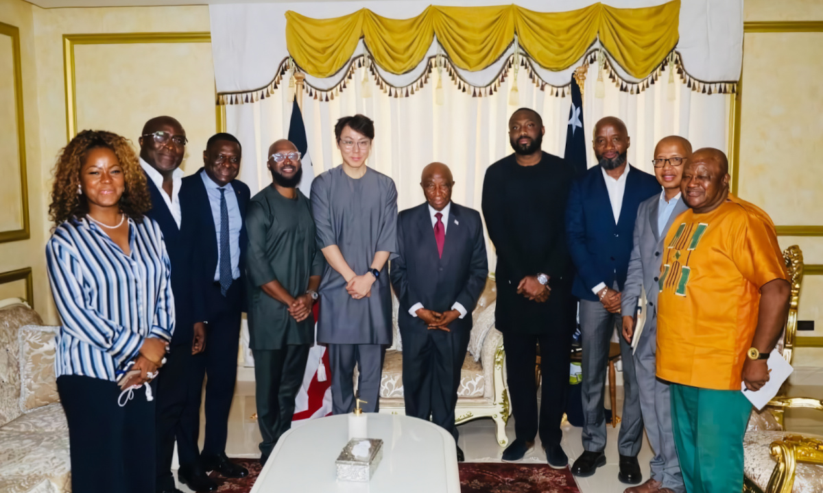 Liberia’s-president-joseph-boakai-meets-with-gluwa-to-explore-infrastructure-enhancements