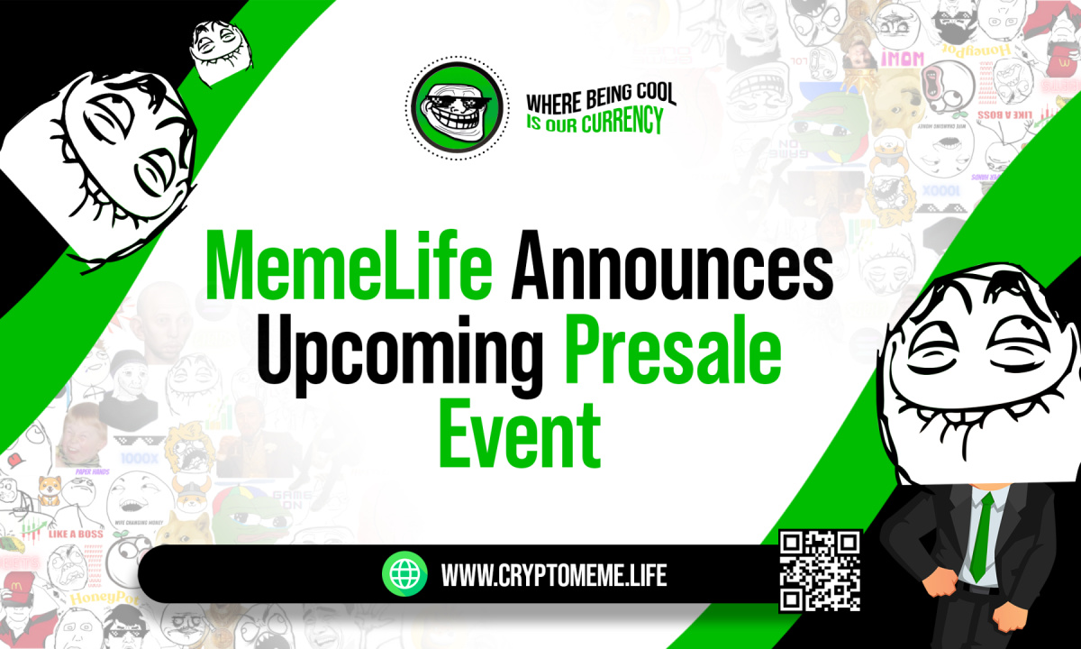 Memelife-announces-upcoming-presale-event-focused-on-meme-based-cryptocurrency-innovation