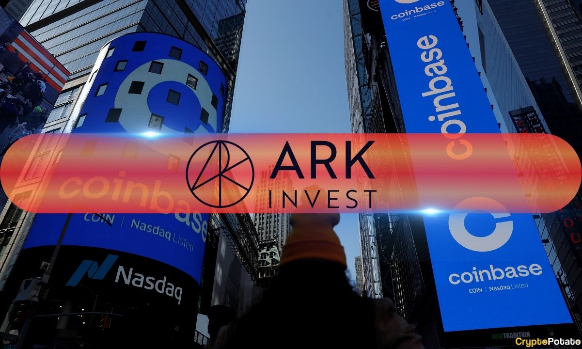 Ark-invest-offloads-$21m-in-coinbase-shares-as-coin-price-surges